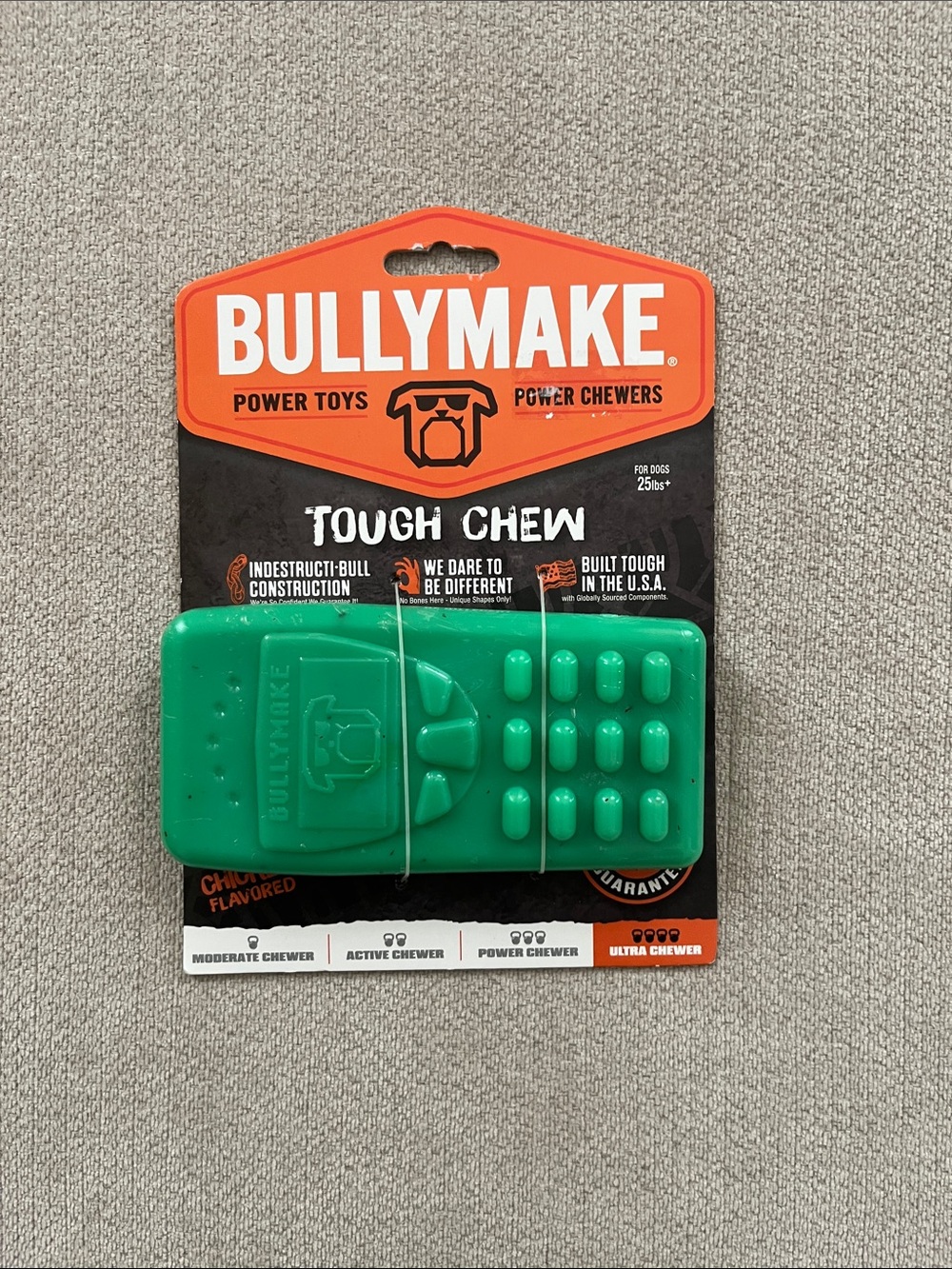 Tough Chew Durable Dog Toy - Green